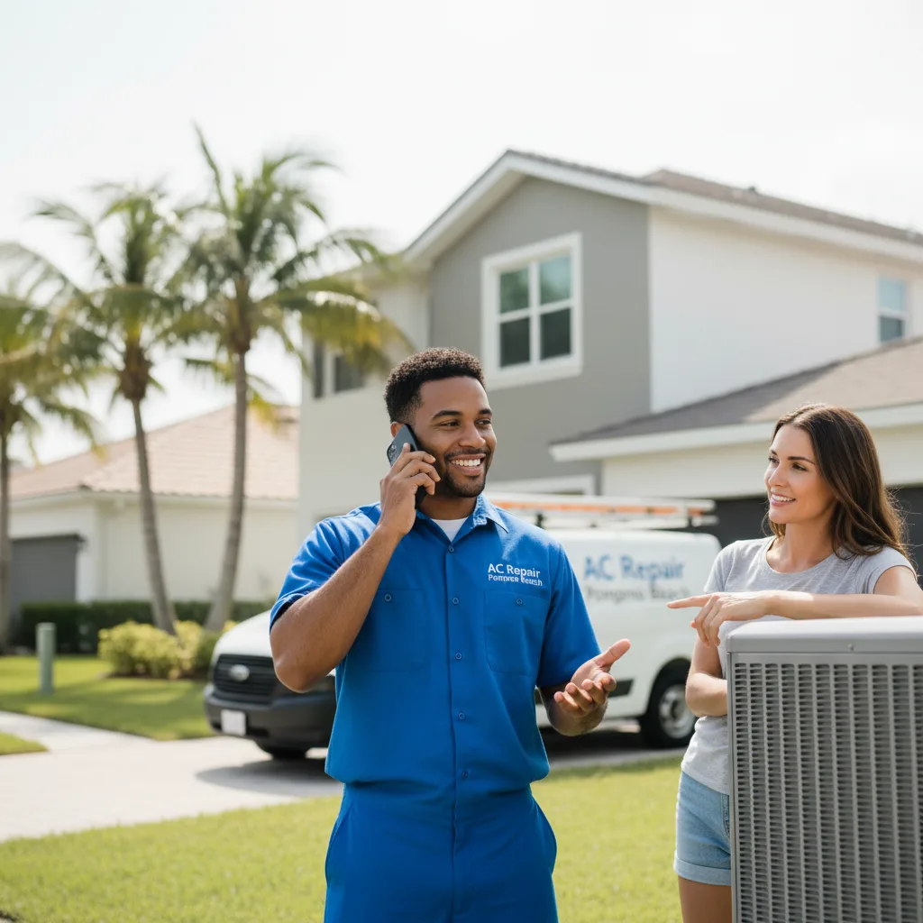AC Repair Pompano Beach customer support in Colliers